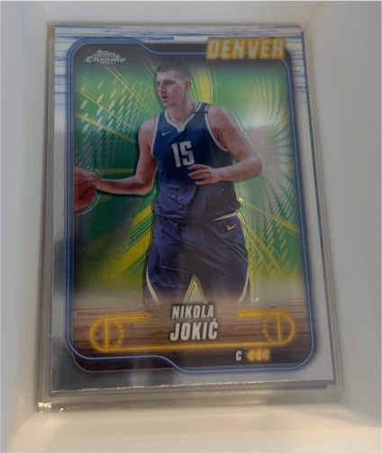 2024-25 Topps Chrome #50 Nikola Jokić — front