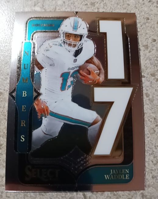 2024 Panini Select #21 Jaylen Waddle — front