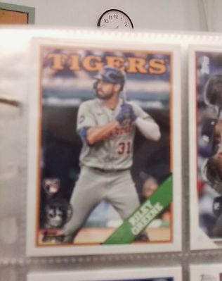2023 Topps Series 1 Riley Greene 1988 35th Anniversary Rookie RC #T88-93 — front
