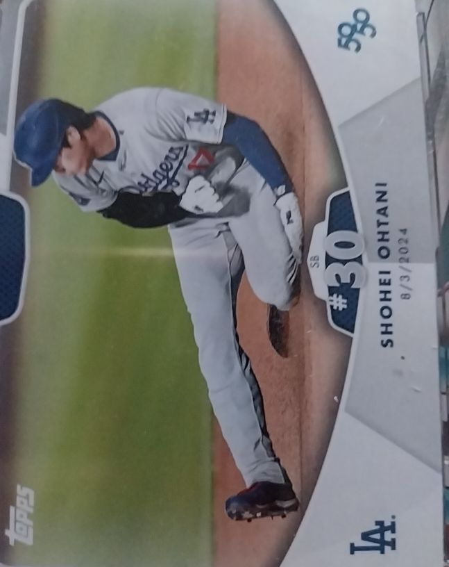 2024 Topps 50/50 #30 Shohei Ohtani — front