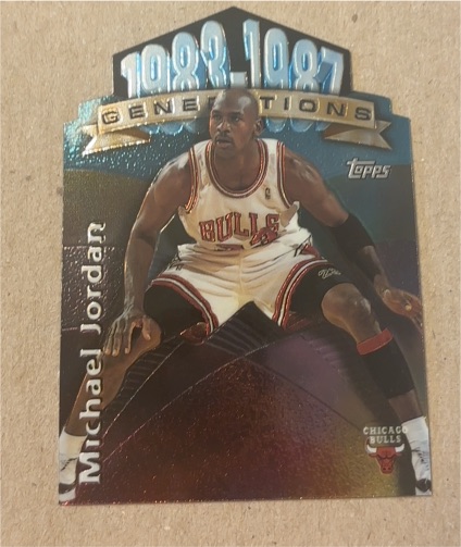 1997-98 Topps Generations #G2 Michael Jordan — front