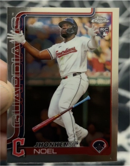 2025 Topps Chrome #291 Jhonkensy Noel — front