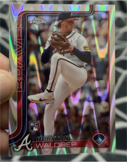 2025 Topps Chrome #90 Hurston Waldrep — front