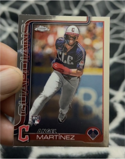 2025 Topps Chrome #155 Angel Martinez — front