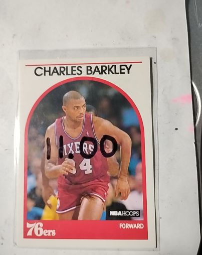1989 Hoops #110 Charles Barkley — front