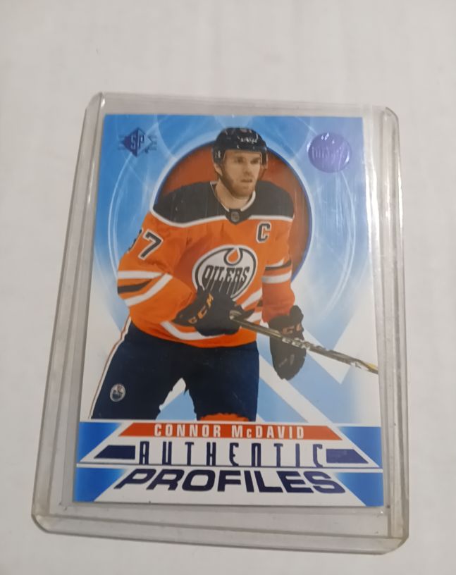2020-21 Upper Deck SP Authentic #AP-1 Connor McDavid — front
