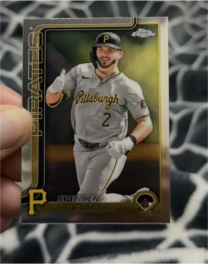 2025 Topps Chrome #243 Spencer Horwitz — front