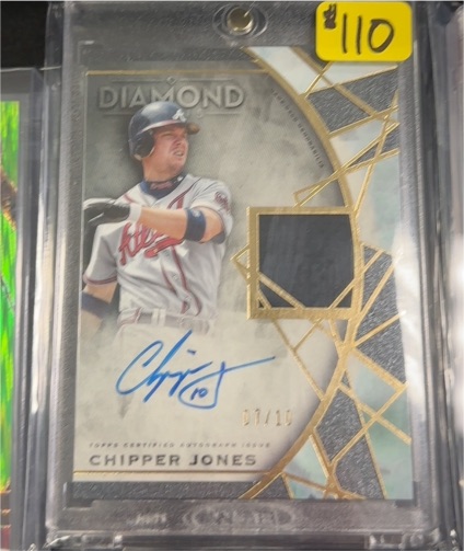 2022 Topps Diamond Icons #10 Chipper Jones — front