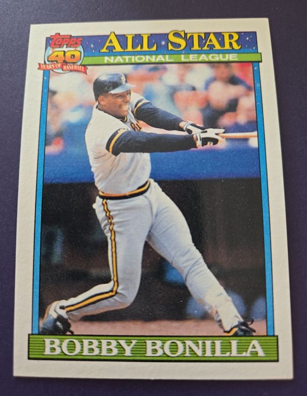 1991 Topps #403 Bobby Bonilla — front