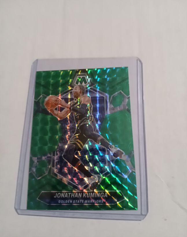 2023-24 Panini Mosaic #22 Jonathan Kuminga — front