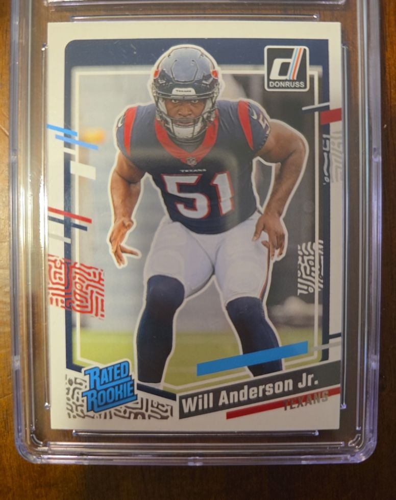 2023 Panini Donruss #342 Will Anderson Jr. Rated Rookie — front