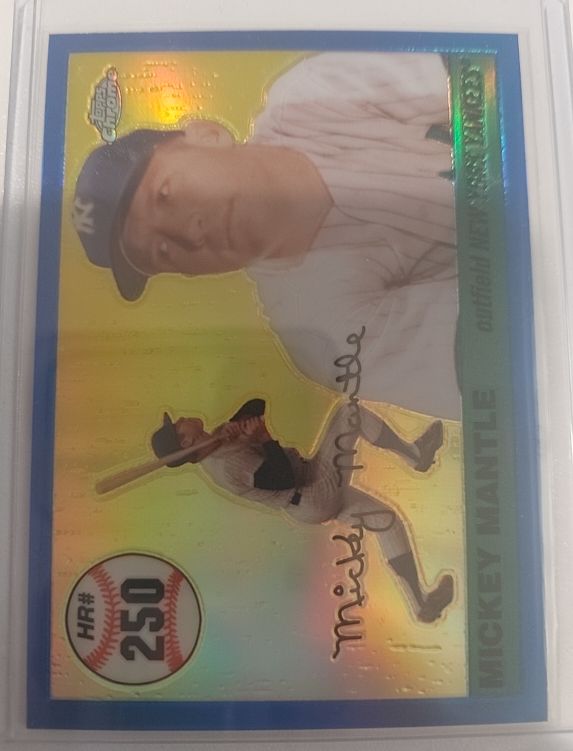 2007 Topps Mickey Mantle Home Run History #MHR250 — front