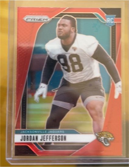 2024 Panini Prizm #358 Jordan Jefferson — front