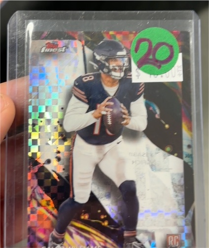2024 Topps Finest #161 Caleb Williams — front