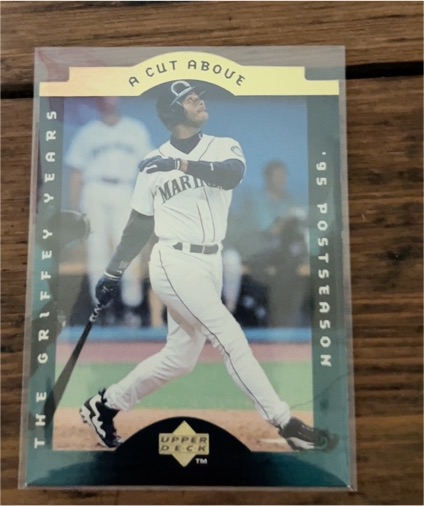 1996 Upper Deck A Cut Above #CA9 Ken Griffey Jr. — front