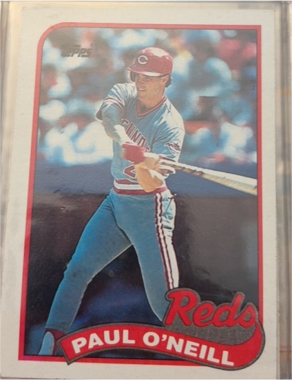 1989 Topps #604 Paul O'Neill — front