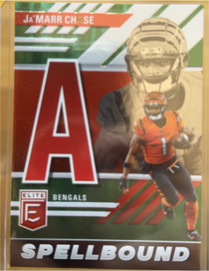 2023 Panini Donruss Elite Spellbound #SB-JC3 Ja'Marr Chase — front