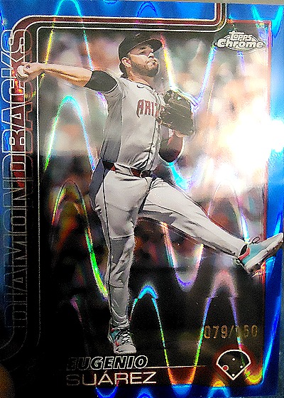 2025 Topps Chrome #079 Eugenio Suarez — front