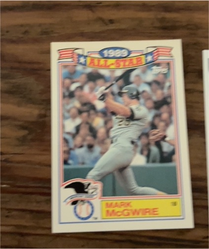 1989 Topps 1988 All-Star #13 Mark McGwire — front