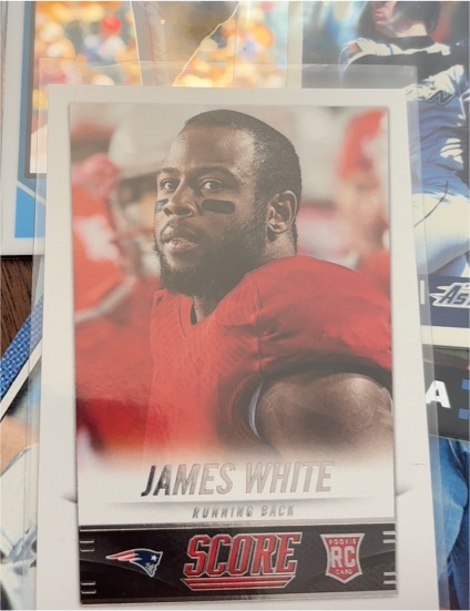 2014 Panini Score #377 James White — front