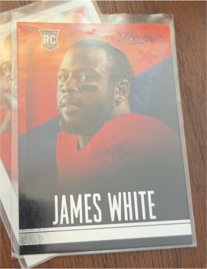 2014 Panini Prestige #244 James White — front