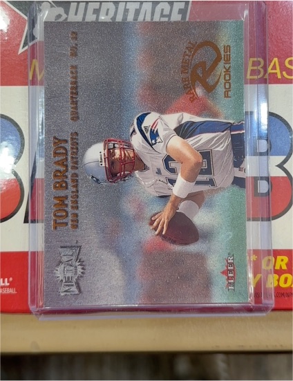 2000 Fleer Metal #267 Tom Brady — front
