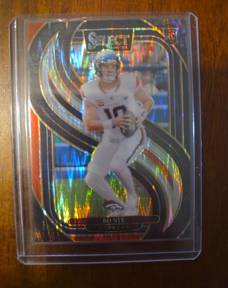 2024 Panini Select Premier Level #117 Bo Nix — front