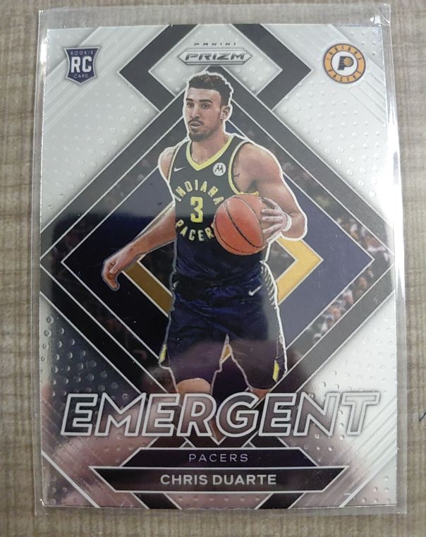 2021-22 Panini Prizm #14 Chris Duarte Emergent — front