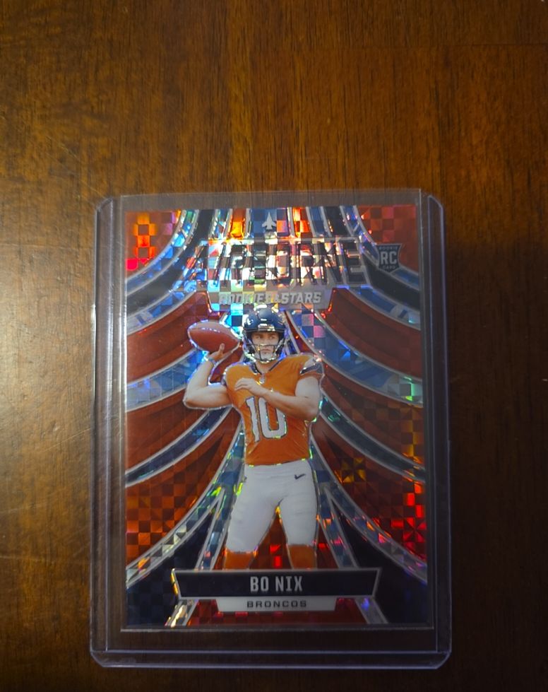 2024 Panini Rookies & Stars Airborne #Bo Nix — front