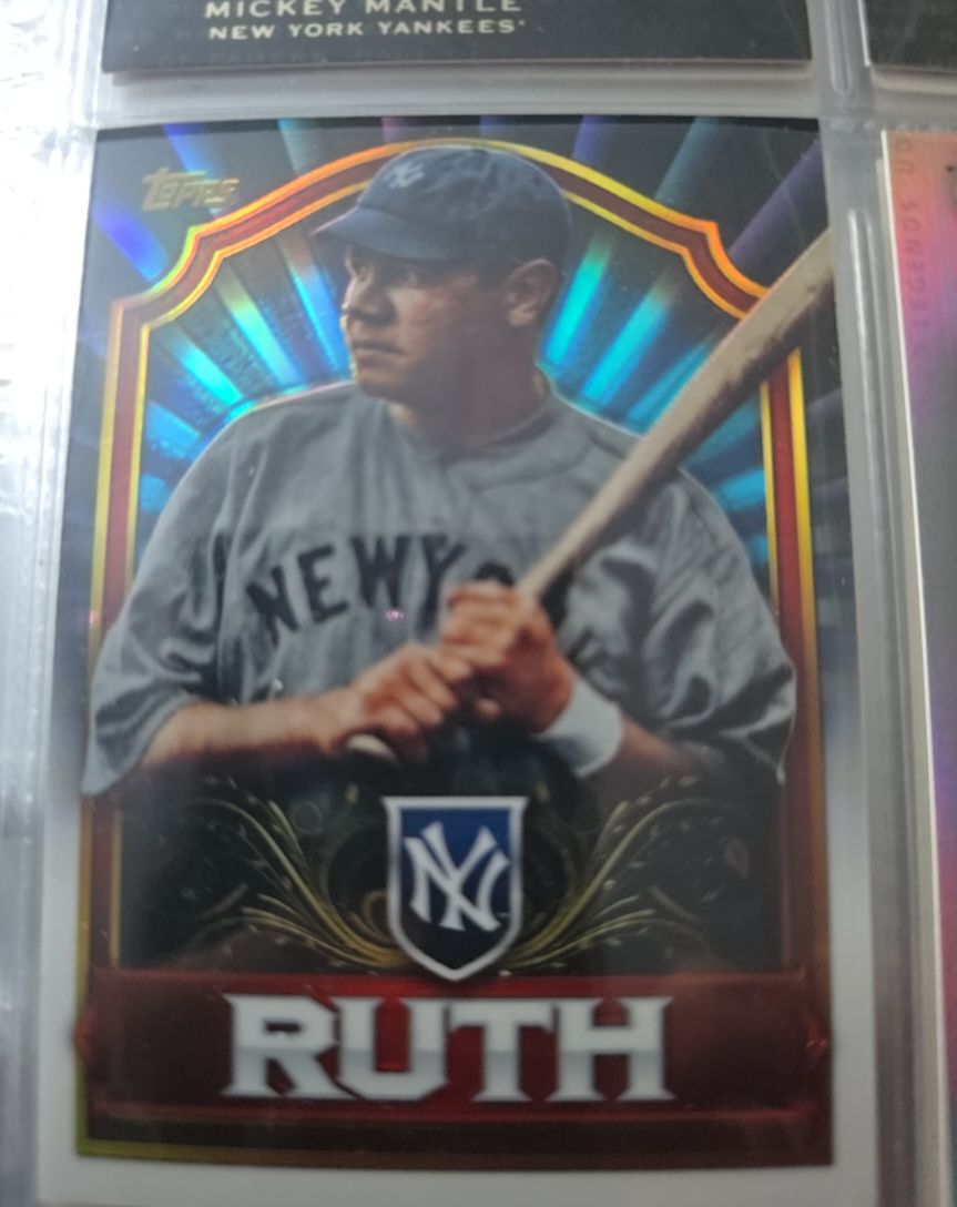 2011 Topps Chrome #MBC3 Babe Ruth — front