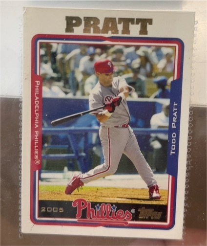 2005 Topps #482 Todd Pratt — front