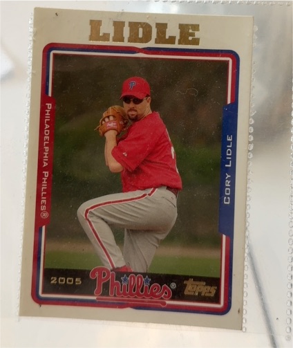 2005 Topps #588 Cory Lidle — front