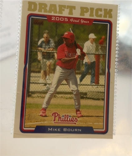 2005 Topps Draft Pick #686 Mike Bourn — front