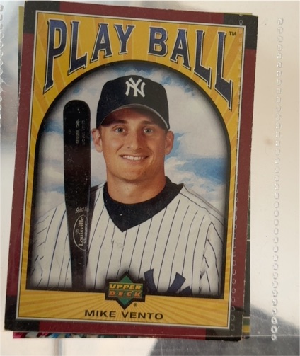 2004 Upper Deck Play Ball Mike Vento — front