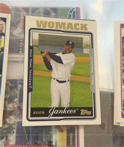 2005 Topps #491 Tony Womack — front