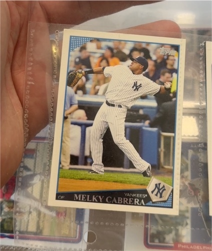 2009 Topps #507 Melky Cabrera — front