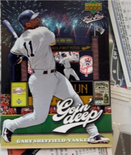 2006 Upper Deck First Pitch #GD-16 Gary Sheffield — front