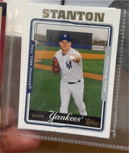 2005 Topps #633 Mike Stanton — front