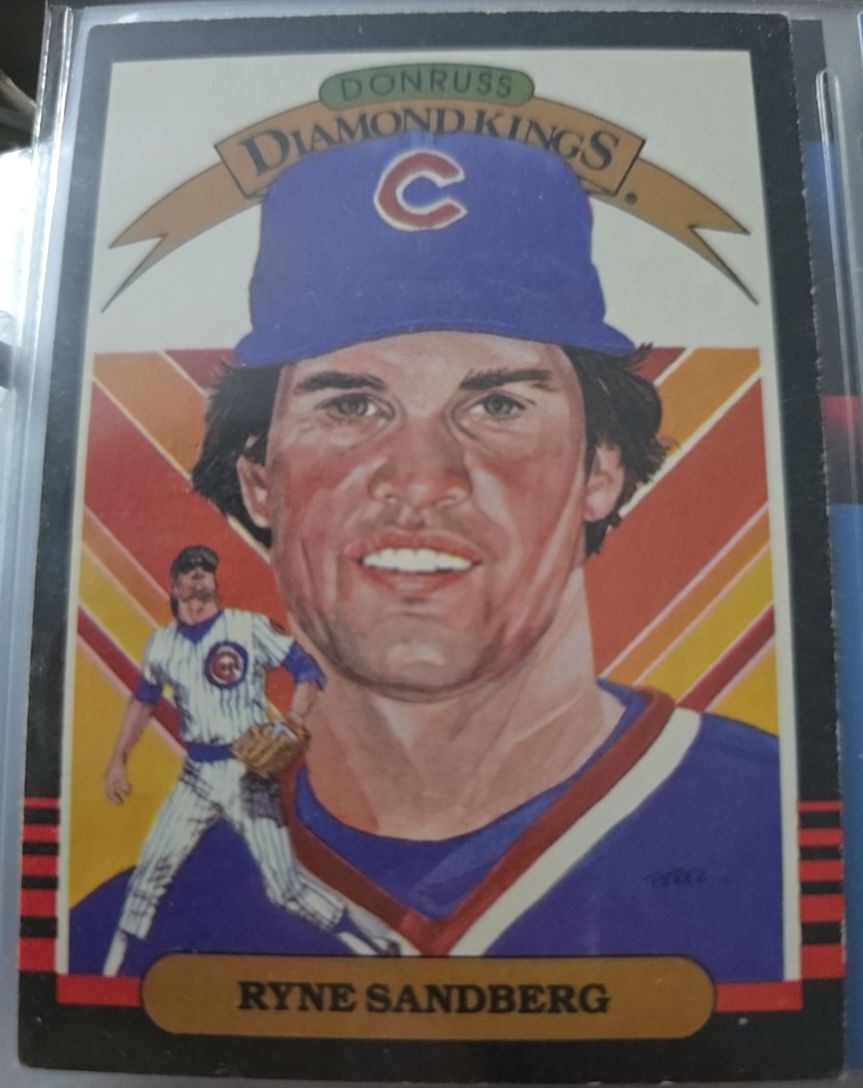 1985 Donruss Diamond Kings #1 Ryne Sandberg — front