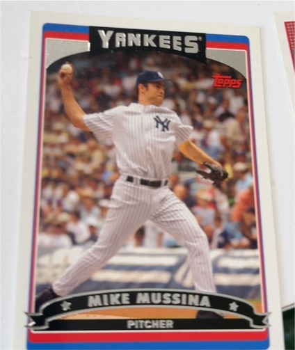 2006 Topps #370 Mike Mussina — front