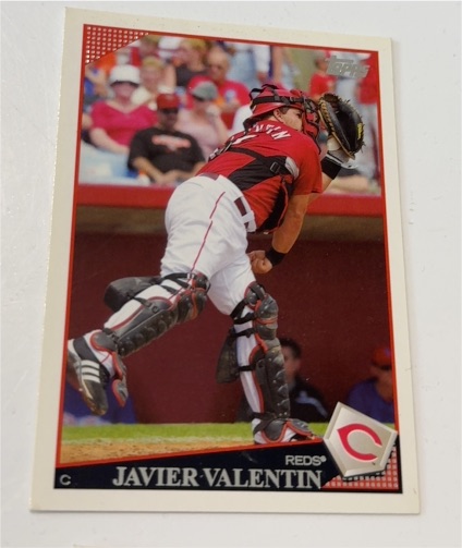 2009 Topps #453 Javier Valentin — front