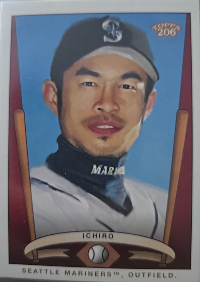 2002 Topps 206 #T206-5 Ichiro Suzuki — front
