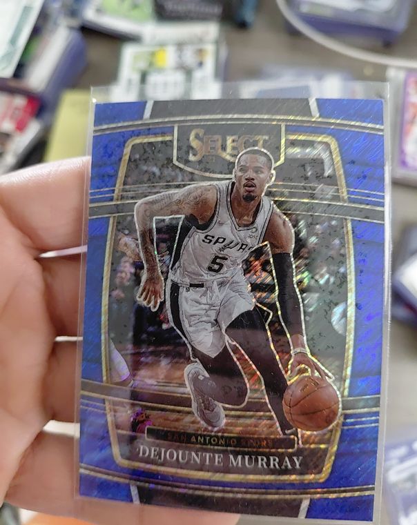 2021-22 Panini Select #43 Dejounte Murray — front