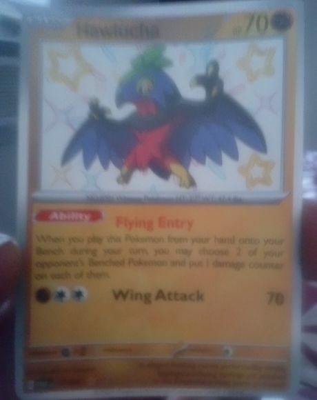 2024 Pokémon Paldean Fates #175 Hawlucha — front