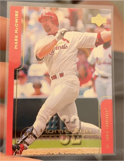 1999 Upper Deck Home Run Highlights #62 Mark McGwire — front