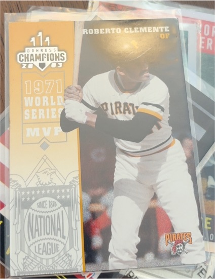 2003 Donruss Champions #211 Roberto Clemente — front