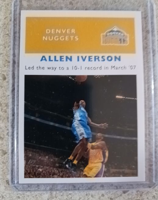 2007-08 Fleer #61R-24 Allen Iverson — front