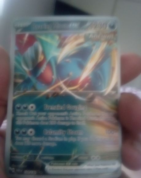 2023 Pokémon Paradox Rift #124 Roaring Moon ex — front