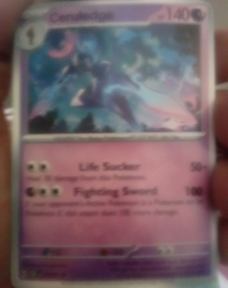 2024 Pokémon Scarlet & Violet Paldean Fates #040 Ceruledge — front