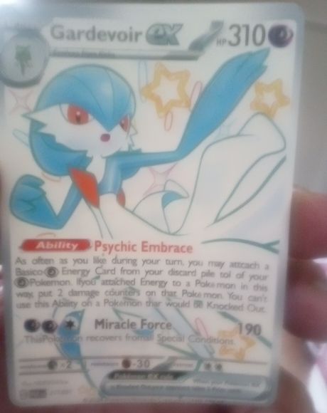 2024 Pokémon Scarlet & Violet Paldean Fates #217 Gardevoir ex — front